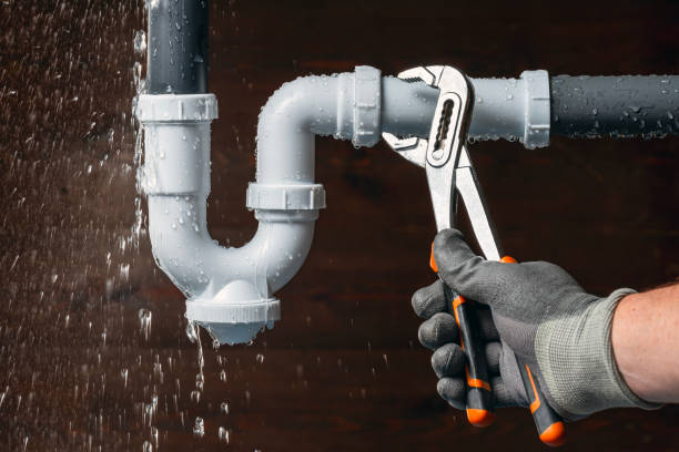 Professional Leak Detection technician working in Danville, VA